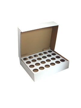 24 CUPCAKE CORRUGATED BOX - 10 PACK